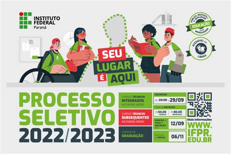 Saiba Como Fazer Sua Inscri O No Processo Seletivo Do Ifpr