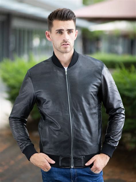 Ralph Lauren Classy Black Leather Jacket – Maher Leathers