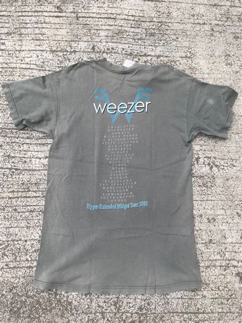 Vintage Weezer Mens Fashion Activewear On Carousell