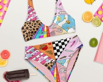 Weed Festival Bikini Etsy