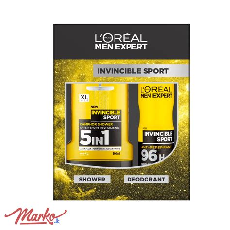 L Oreal Men Expert Invincible Sport Piece Gift Set Marko