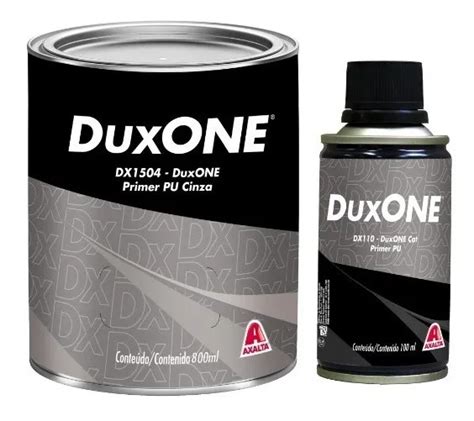 Dx1504 Duxone Primer Pu Cinza 900ml Axalta Loja Especializada Em