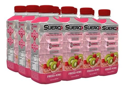 Bebida Hidratante Suerox 8 Iones Sabor Fresa Kiwi Pack X 12 MercadoLibre