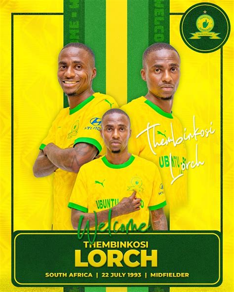 Sundowns Confirm The Signing Of Thembinkosi Lorch From Pirates