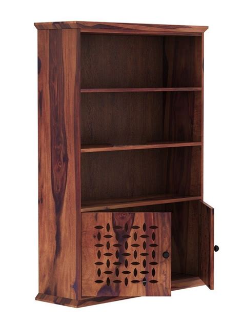 Polished Sheesham Wood Narekha Book Shelf Free Standing 3 Shelves At Rs 30946 In Jodhpur