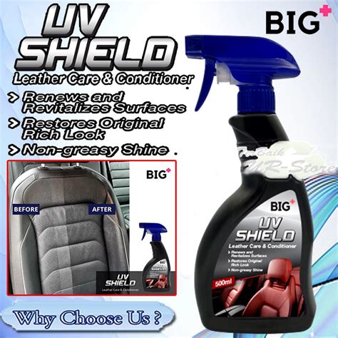 Big Uv Shield Leather Care And Conditioner 500ml Restore Leather Vinyl