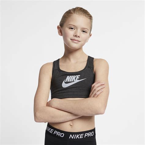 Nike Girls Classic Sports Bra Black