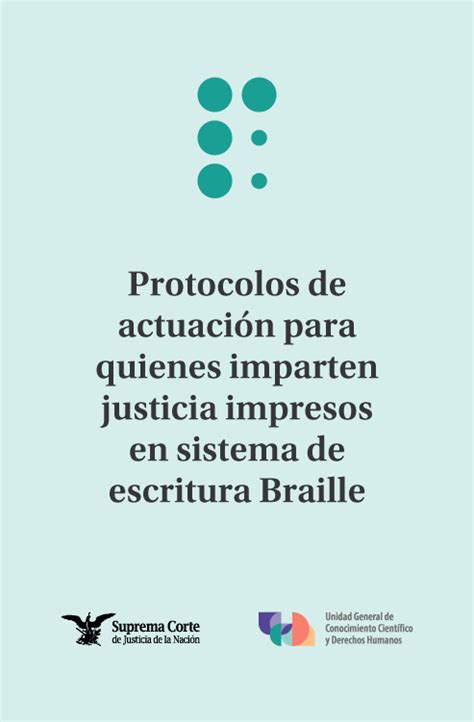 Ubicaciones De Los Protocolos De Actuación Impresos En Braille Unidad