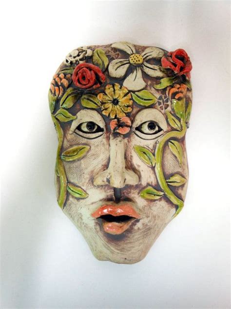 Pin En Ceramic Masks By Me Leslie Hagen