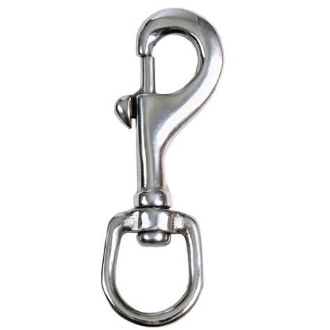 Round Eye Snap Hook Stainless Steel Toowoomba Saddlery