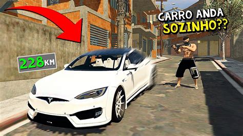 Fingi Ser Um Tesla E Trolei Geral No Gta Rp Youtube