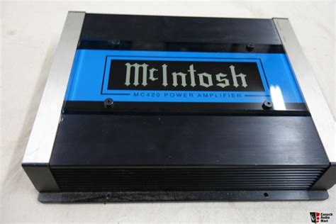 Mcintosh Mc420 Car Power Amplifier 4 Channel 50w X 4 For Sale Canuck