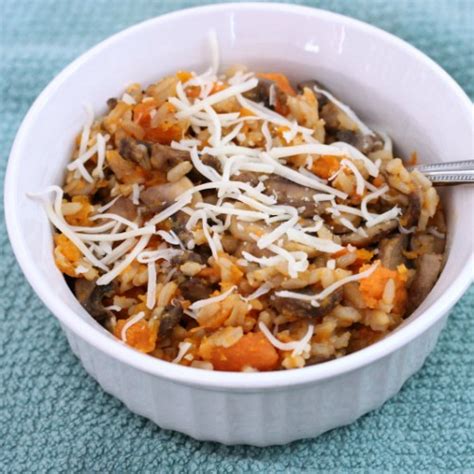 Wholesome Butternut Squash Risotto - A Fit Mom's Life