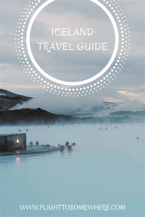 The Blue Lagoon In Iceland With Text Overlay That Reads Iceland Travel