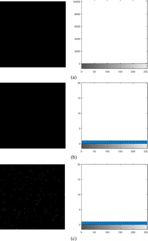 The Three Special Plain Images And Their Corresponding Histograms