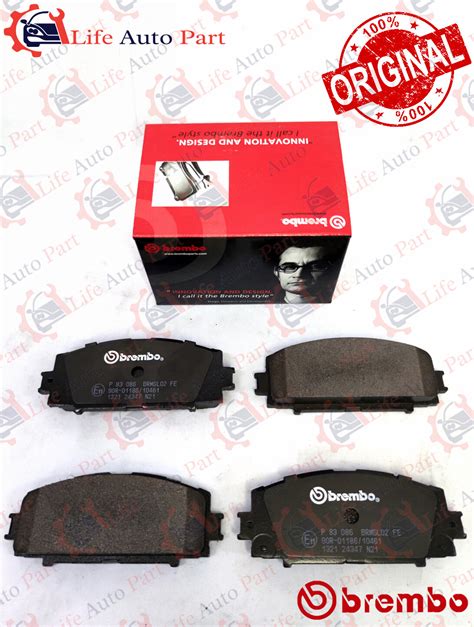 Brembo Front Brake Pad Perodua Alza Toyota Vios Ncp E J