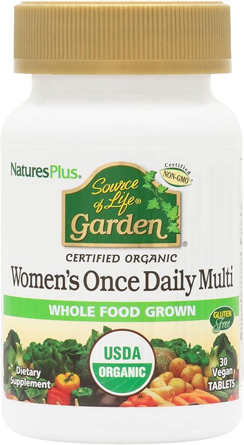 Natures Plus Source Of Life Garden Certified Organic Women