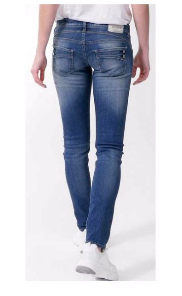 Herrlicher Jeans Piper Slim Organic Bio Blue Sea