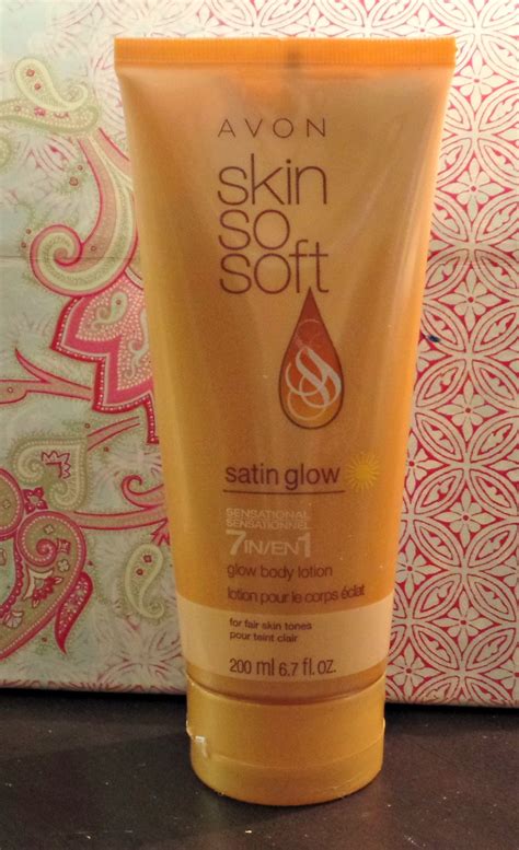 Avon Skin So Soft Satin Glow 7 In 1 Glow Body Lotion Review Makeup Is