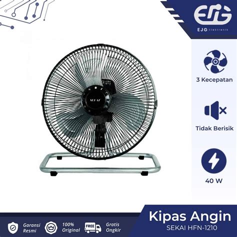 Jual SEKAI Kipas Angin Meja Dinding 2in1Besi Desk Wall Fan 2in1 HFN