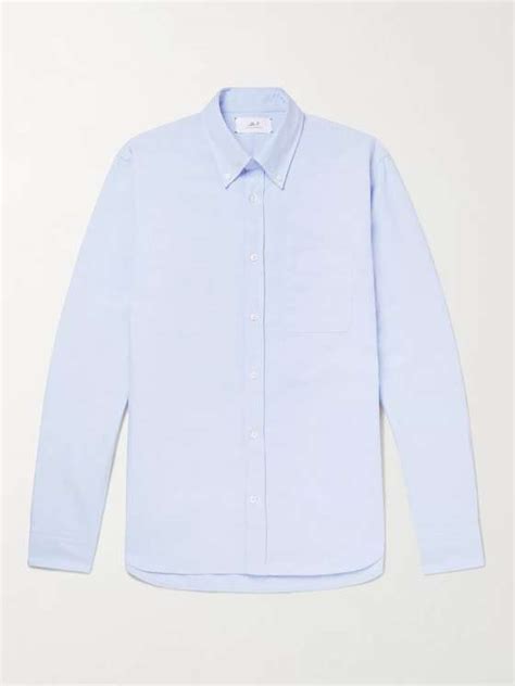 Mr P Button Down Collar Cotton Oxford Shirt For Men Mr Porter