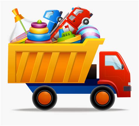 Toys Clipart Png - Toy Truck Clip Art , Free Transparent Clipart - ClipartKey