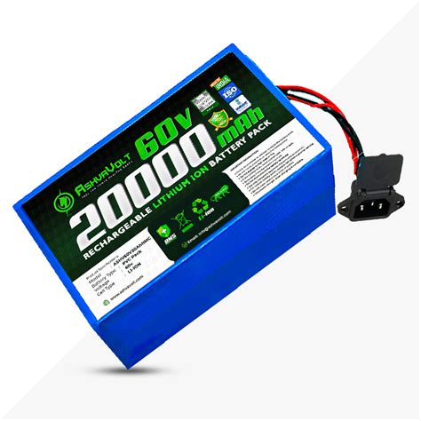 Ashvavolt Volt Ah Lithium Ion Rechargeable Battery Pack For Ev