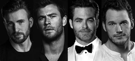 Who's Better? Chris Evans vs. Chris Hemsworth vs. Chris Pine vs. Chris ...