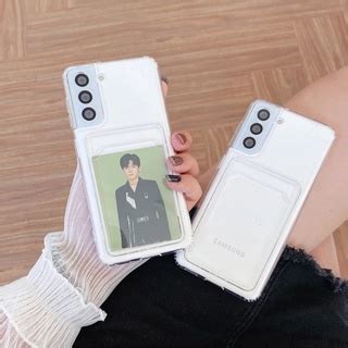 Jual Softcase Transparan Slot Card Holder SAMSUNG S8 S8 S9 S9 S10 5G