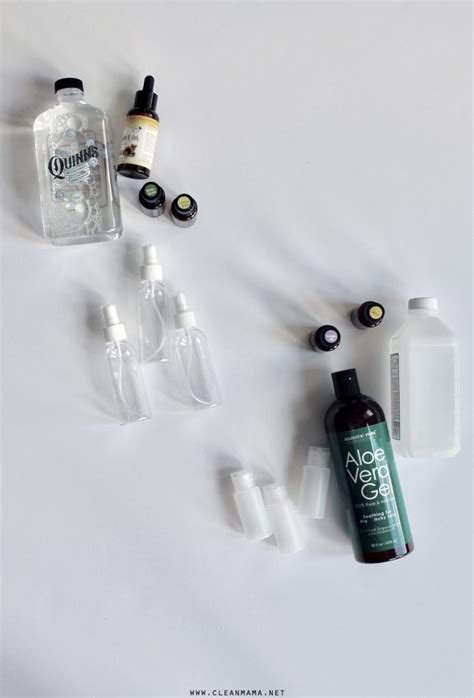 Diy Natural Hand Sanitizer Spray Gel Clean Mama
