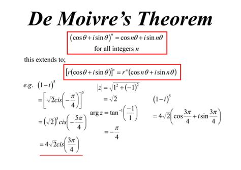 X2 T01 09 De Moivres Theorem PPT