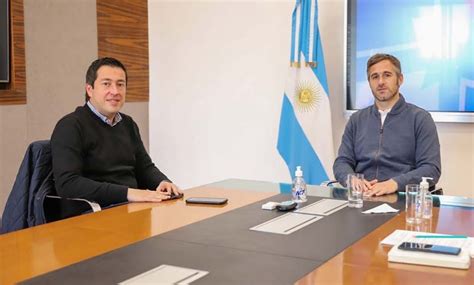 Achával y Nardini analizaron el avance de obras de infraestructura que