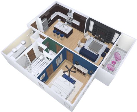 3D Floor Plan Home Design Software | Houzz Pro