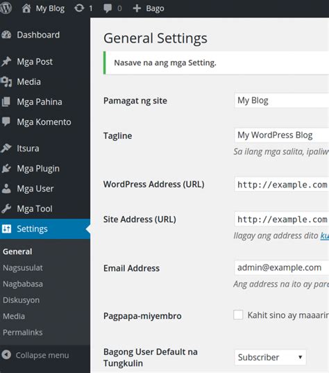 How To Change Your Wordpress Dashboard Language Inmotion Hosting