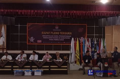 Kpu Inhil Resmi Gelar Rapat Pleno Rekapitulasi Suara Pemilu