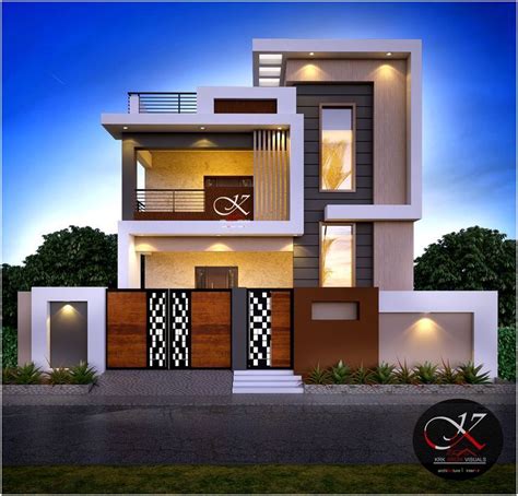 Front Elevation In 2024 Small House Design Exterior Small House
