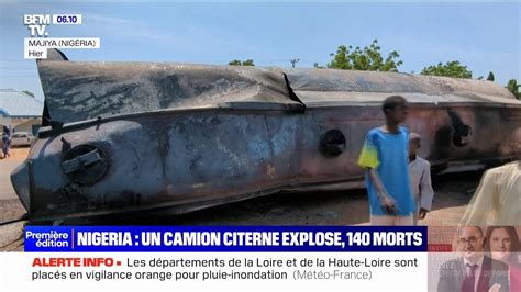 L Explosion D Un Camion Citerne Fait Morts Au Nigeria Vid O