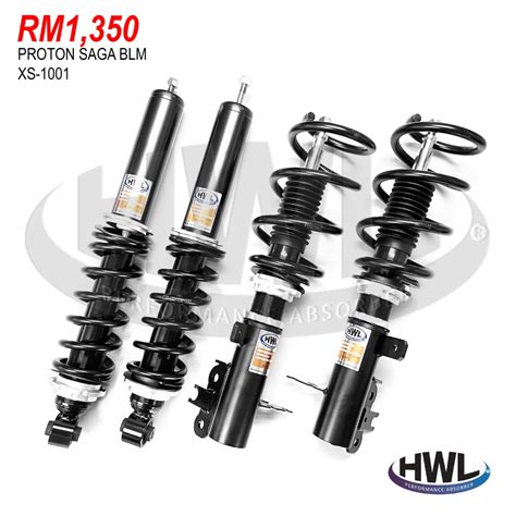 HWL Twintube Adjustable Set For Proton Saga BLM FL FLX VVT XS