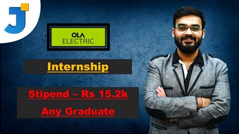 Ola Electric Internship Stipend Rs 152k Any Graduate Eligible