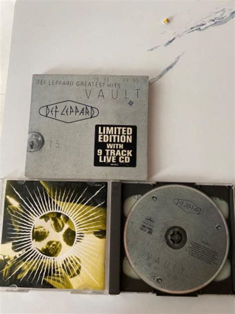 Def Leppard Greatest Hits Vault Limited Edition Hobbies And Toys Music And Media Cds And Dvds