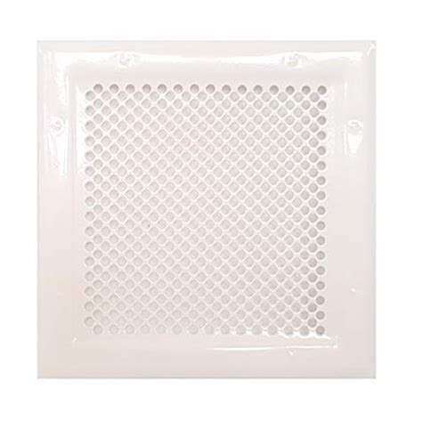 Buy Perforated Metal Air Vent In White RAL9016 Perforated White Metal