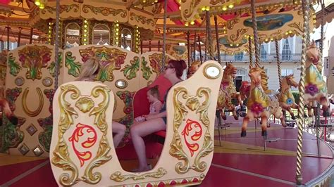 Carousel Merry Go Round Ride At Weymouth Sea Front Weymouth July 2016