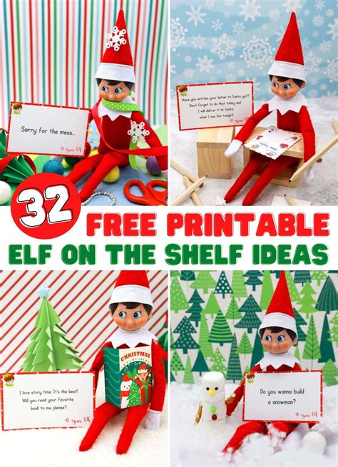 Elf On The Shelf Ideas 2024 Printables Free Olly Timmie