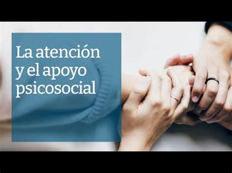 La atención y el apoyo psicosocial Editorial Altamar YouTube