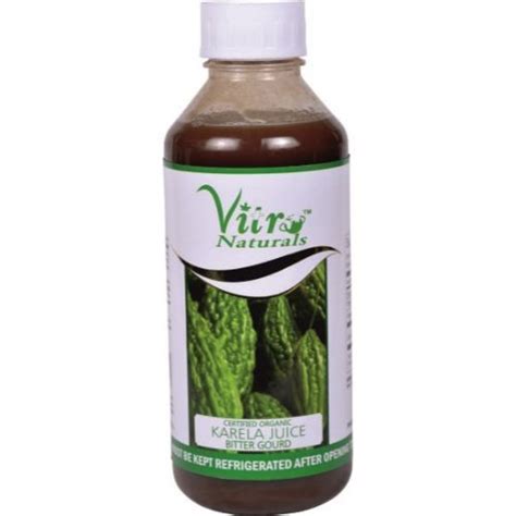 Buy Vitro Naturals Organic Juice Karela Ml Bottle Online At The