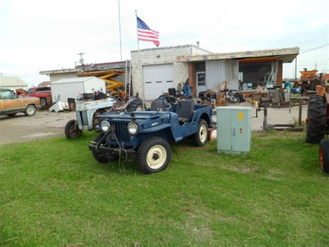 Willys Cj2a 1946 Blue For Sale 68081 1946 Cj2 A Willys Jeep