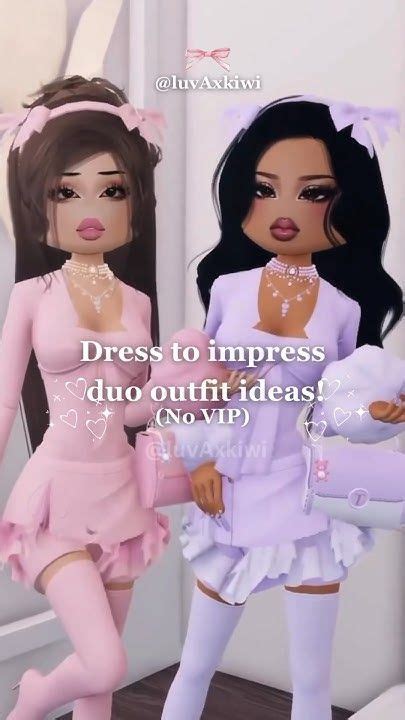 Dress To Impress Duo Outfit Ideas No Vip Roblox In 2024 Dress To Impress Duo Dress Instagram