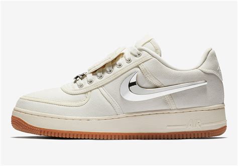 Travis Scott Nike Air Force 1 Aq4211 101 Release Date