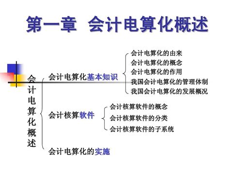 01 会计电算化概述word文档在线阅读与下载无忧文档