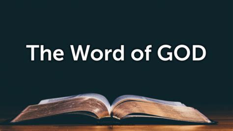 The Word of GOD - Logos Sermons